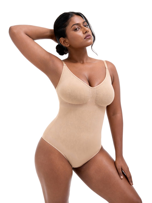 Signature Snatched Body Shaper - Beige