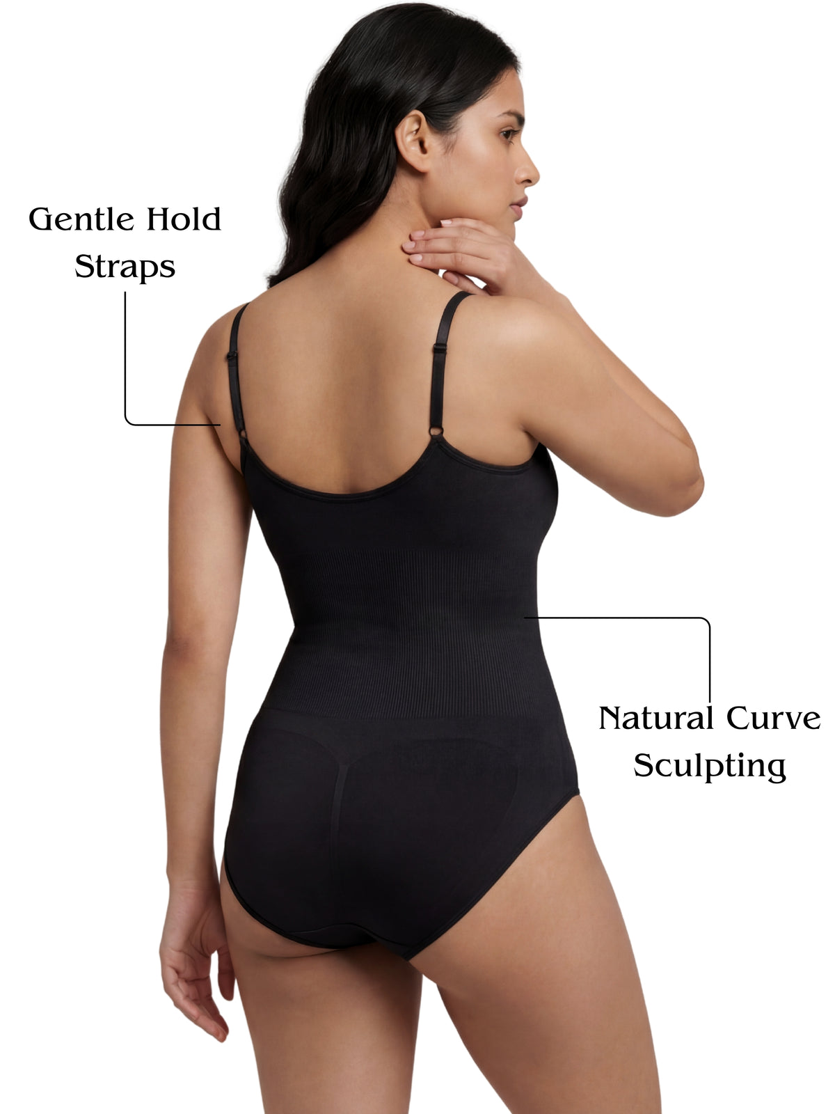 Signature Snatched Body Shaper - Black
