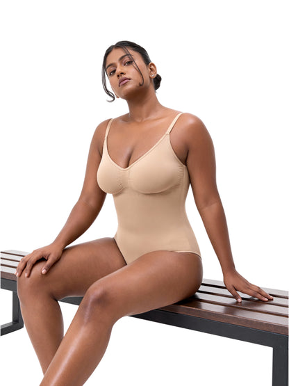 Signature Snatched Body Shaper - Beige