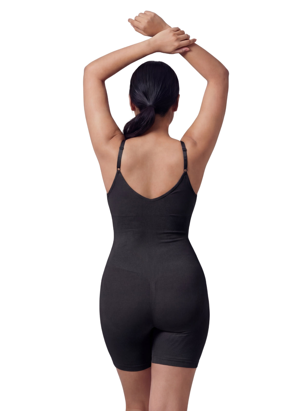 Signature Mid Thigh Body Shaper - Black