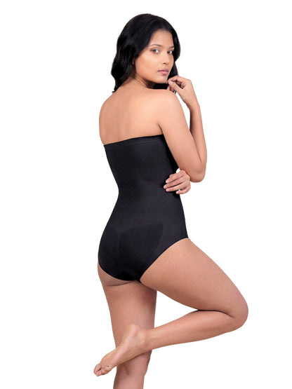 Strapless Snatched Body Shaper - Black