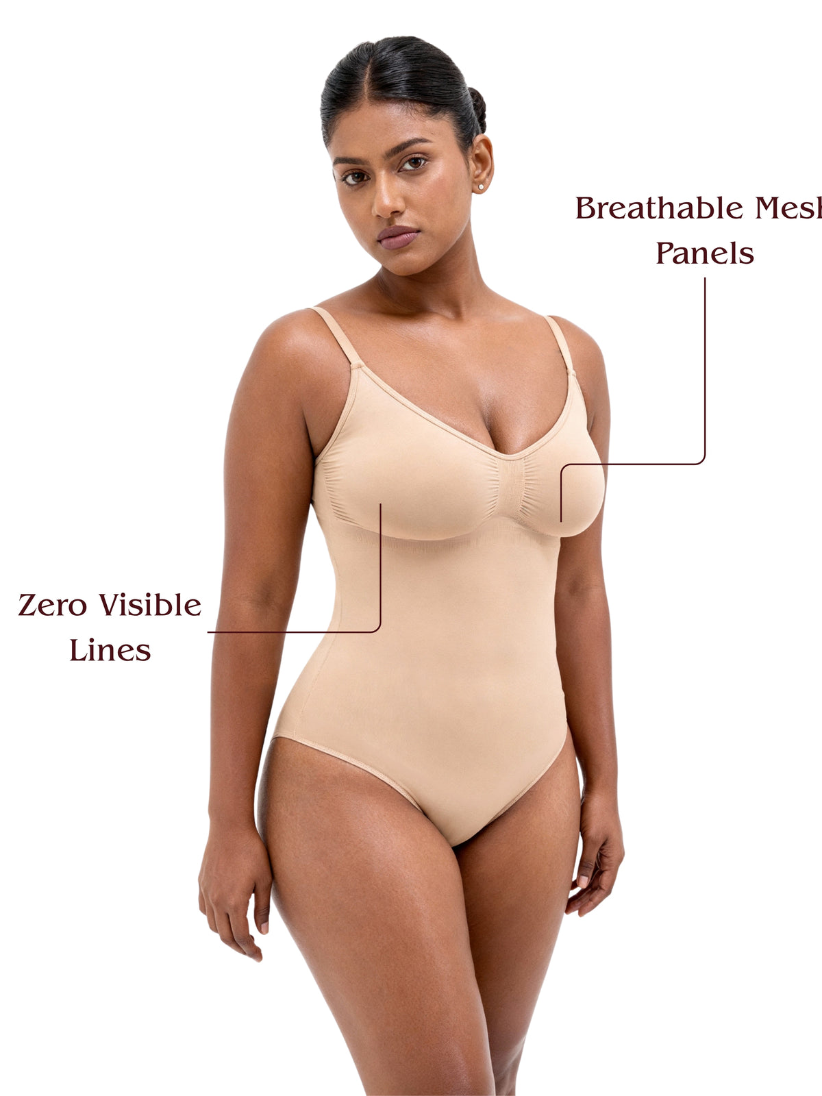 Signature Snatched Body Shaper - Beige