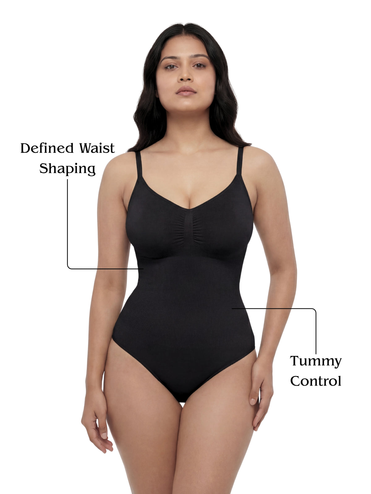 Signature Snatched Body Shaper - Black