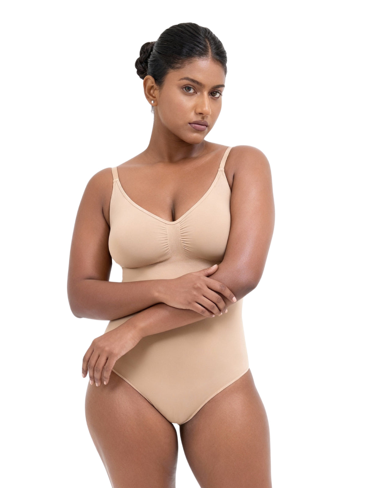 Signature Snatched Body Shaper - Beige